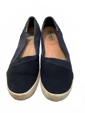 Keds Navy Blue Slip-On Sneakers 9.5